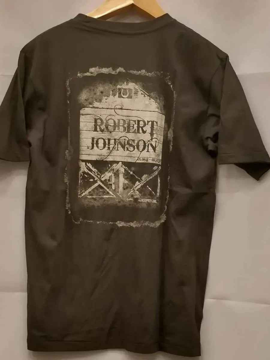 ROBERT JOHNSON 100% Cotton New Vintage Band T Shirt - Vintage Band
