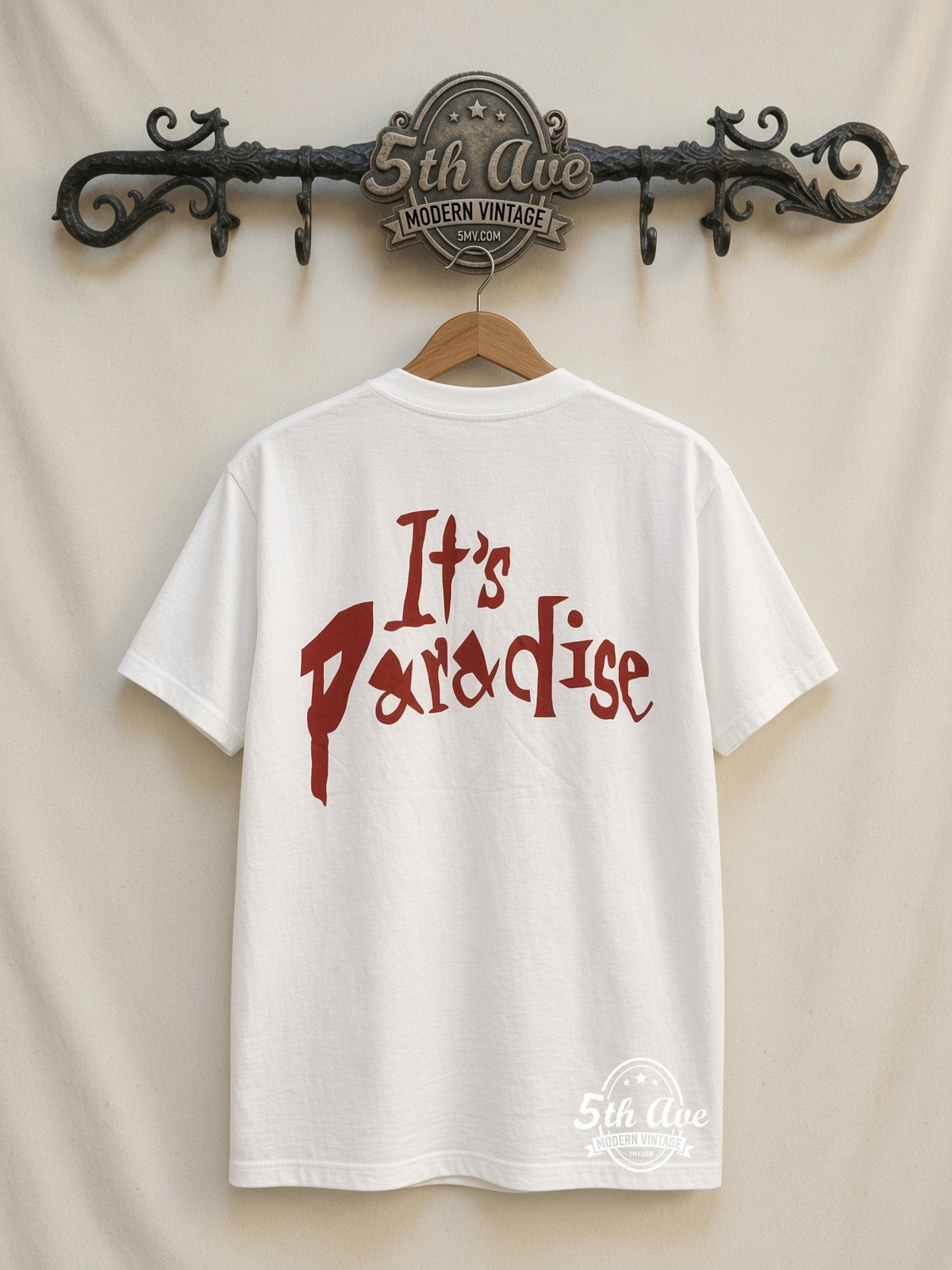 Sade Stronger Than Pride It's Paradise vintage t-shirt back on rack