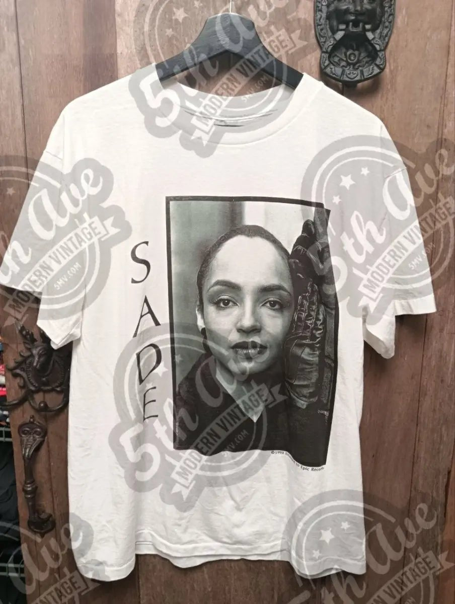 Sade World Tour 1993 - Vintage Reprint Band T-Shirt - Vintage Band Shirts