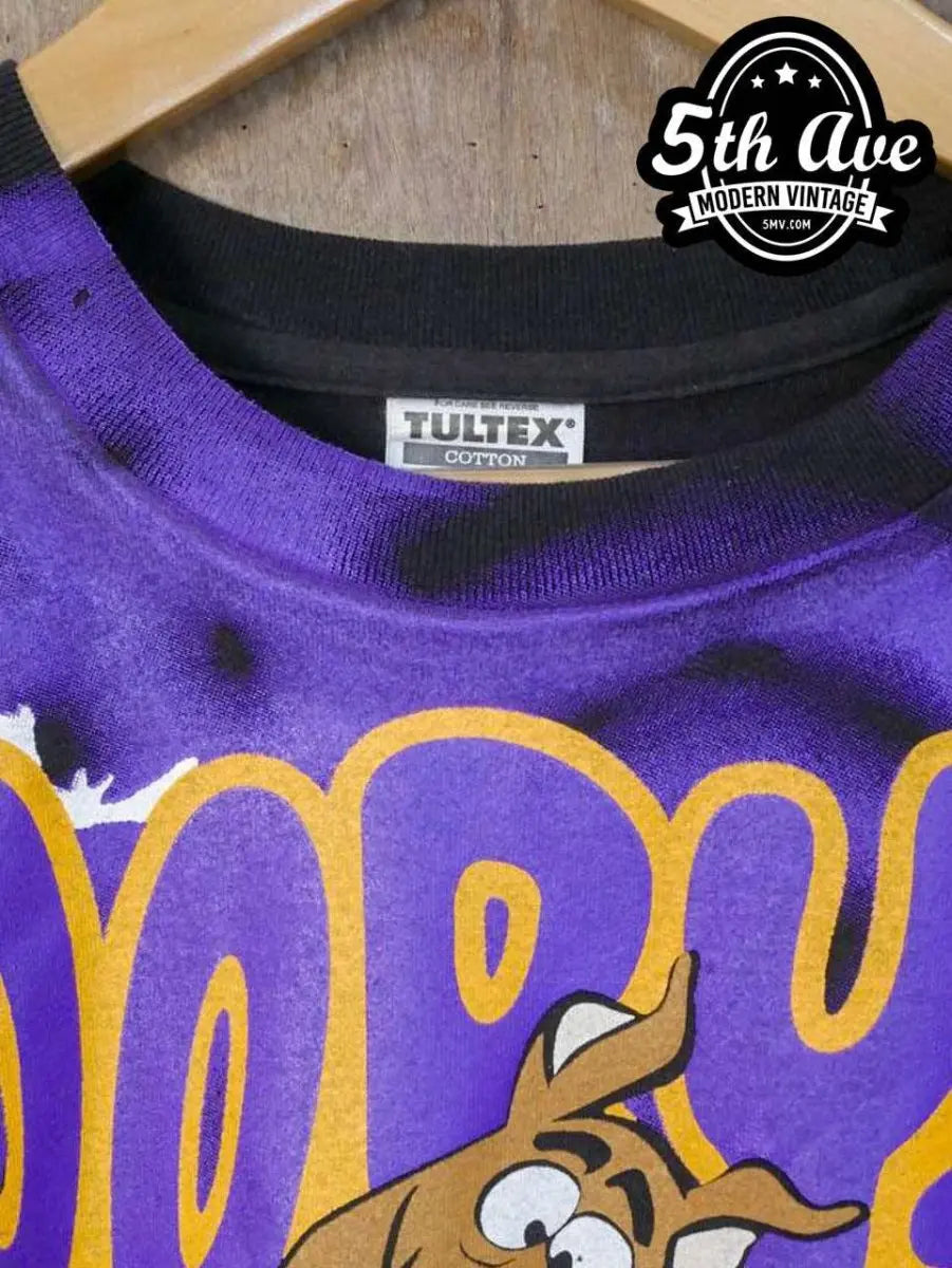 Scooby-Doo Action-Packed T-Shirt: Embrace Mystery and Adventure - Vintage Band Shirts