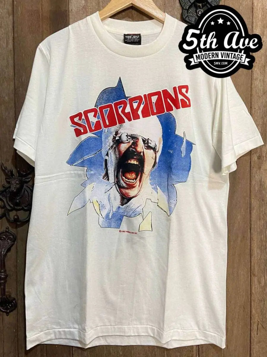 Scorpions the Final Sting 1987 - New Vintage Band T shirt - Vintage Band Shirts
