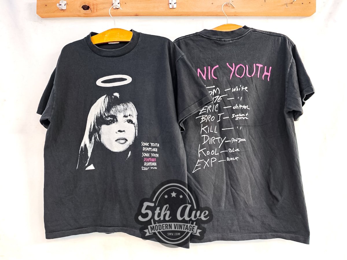 Sonic Youth 'Disappearer' - Vintage Reprint Band T-Shirt – Vintage