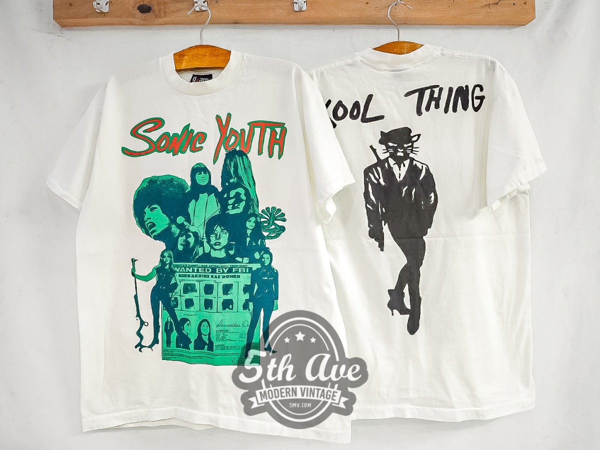 Sonic Youth Kool Thing バンドTシャツ Lサイズ Sonic Youth 'Kool Thing' - Vintage Reprint Band T-Shirt