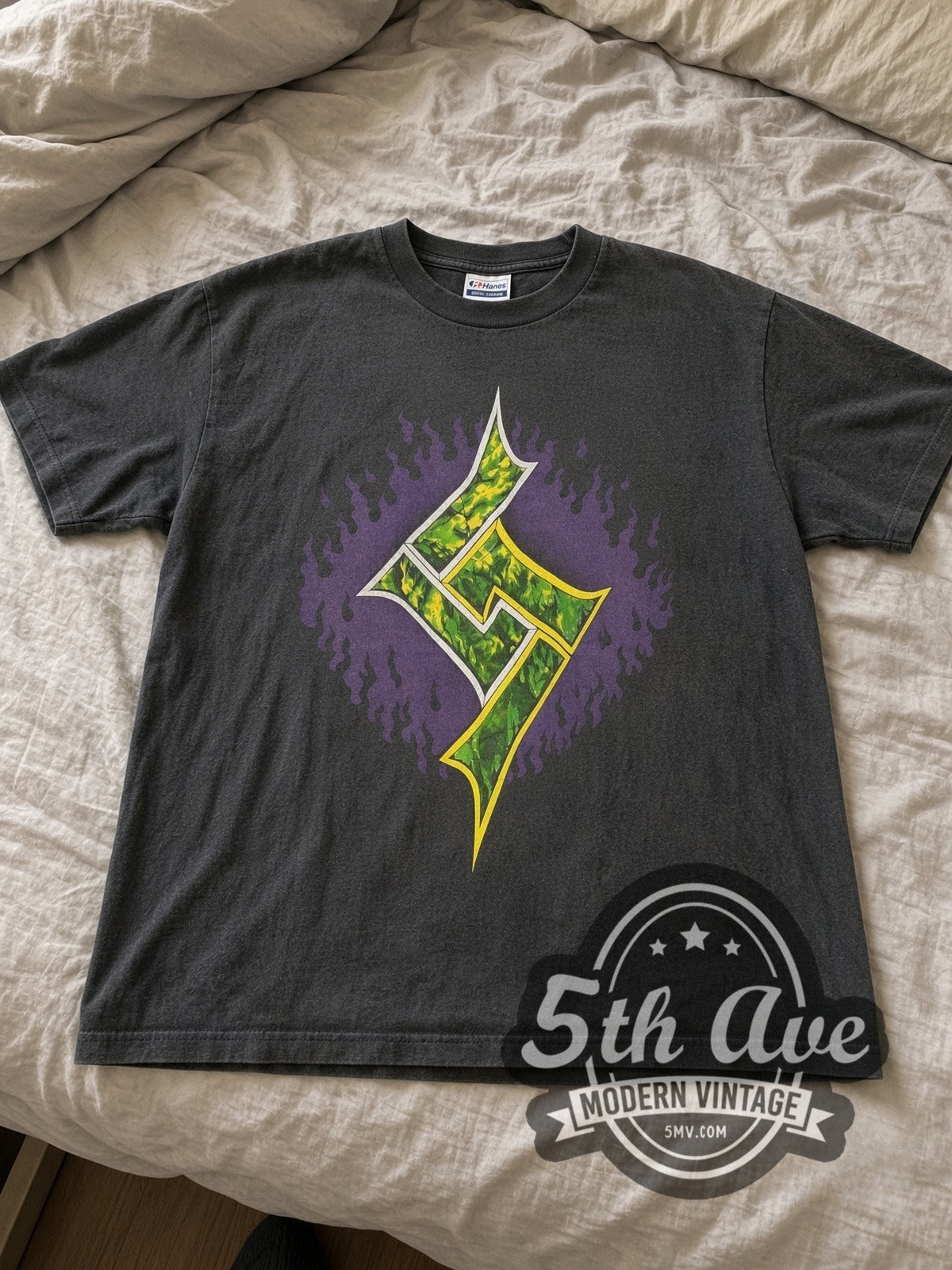 Soundgarden Get on the Snake Tour '90 vintage band tee laid flat