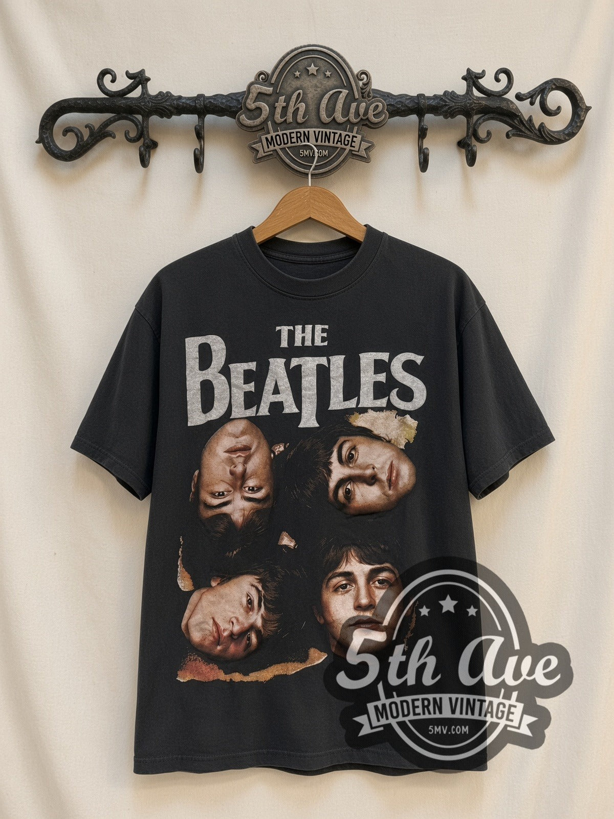 The Beatles Ob-La-Di Ob-La-Da Apple vintage band t-shirt, front view on the 5MV rack
