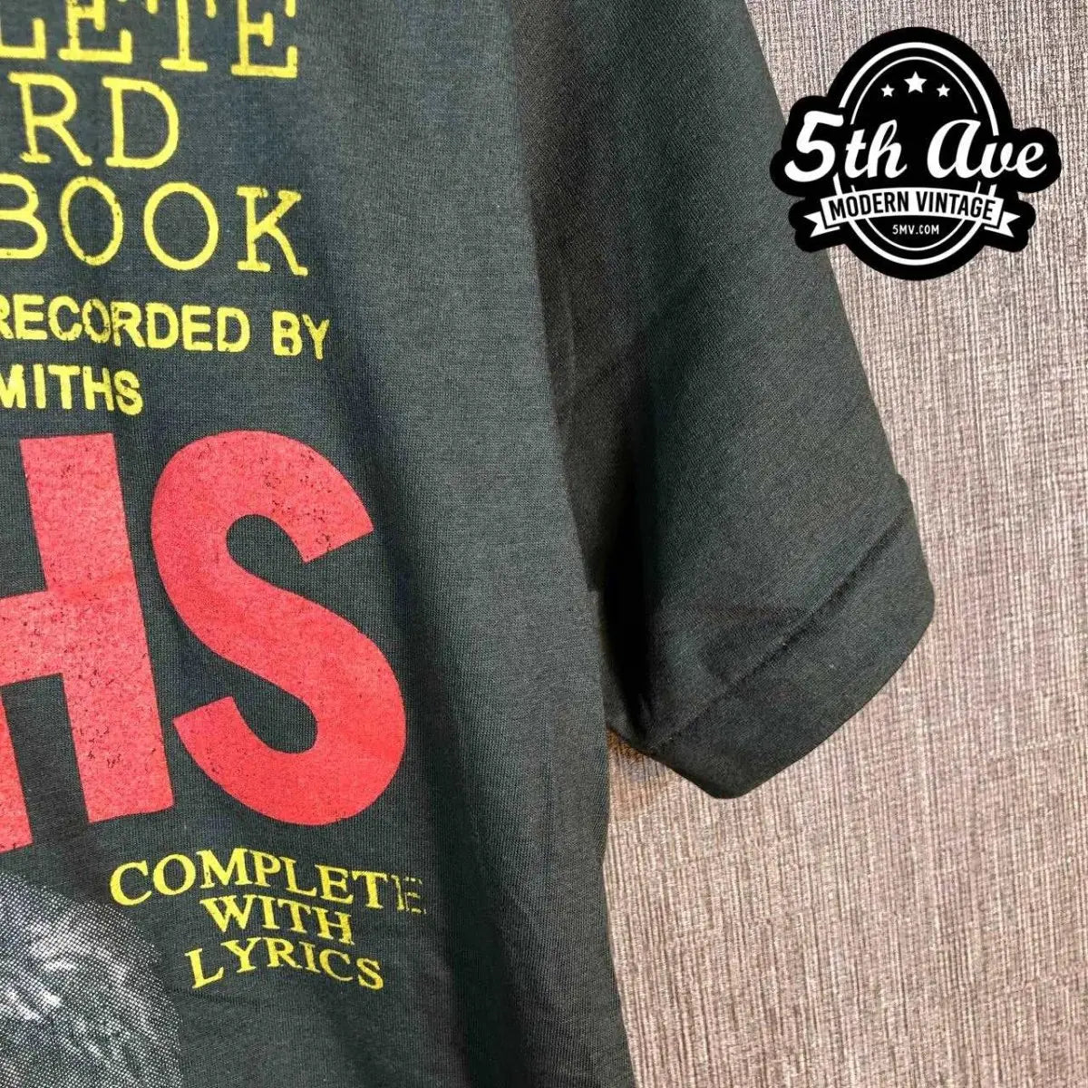 The Smiths Complete Chord Songbook - New Vintage Band T shirt - Vintage Band Shirts