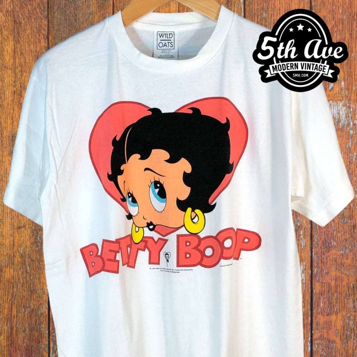 Betty Boop Boop-oop-A-Doop! - New Vintage Animation T shirt - Vintage Band Shirts