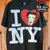 Betty Boop I Love New York - New Vintage Animation T shirt - Vintage Band Shirts