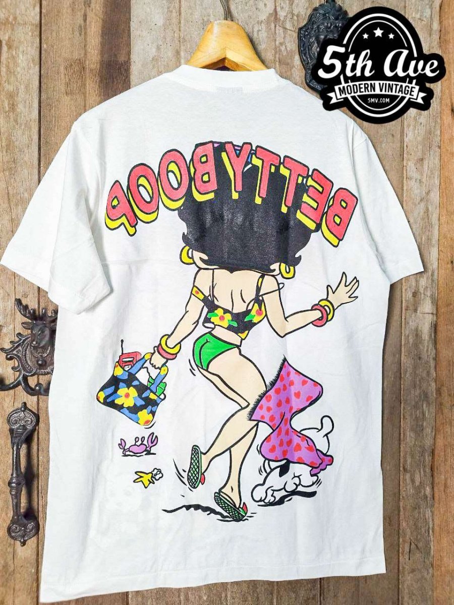 Betty Boop - New Vintage Animation T shirt - Vintage Band Shirts