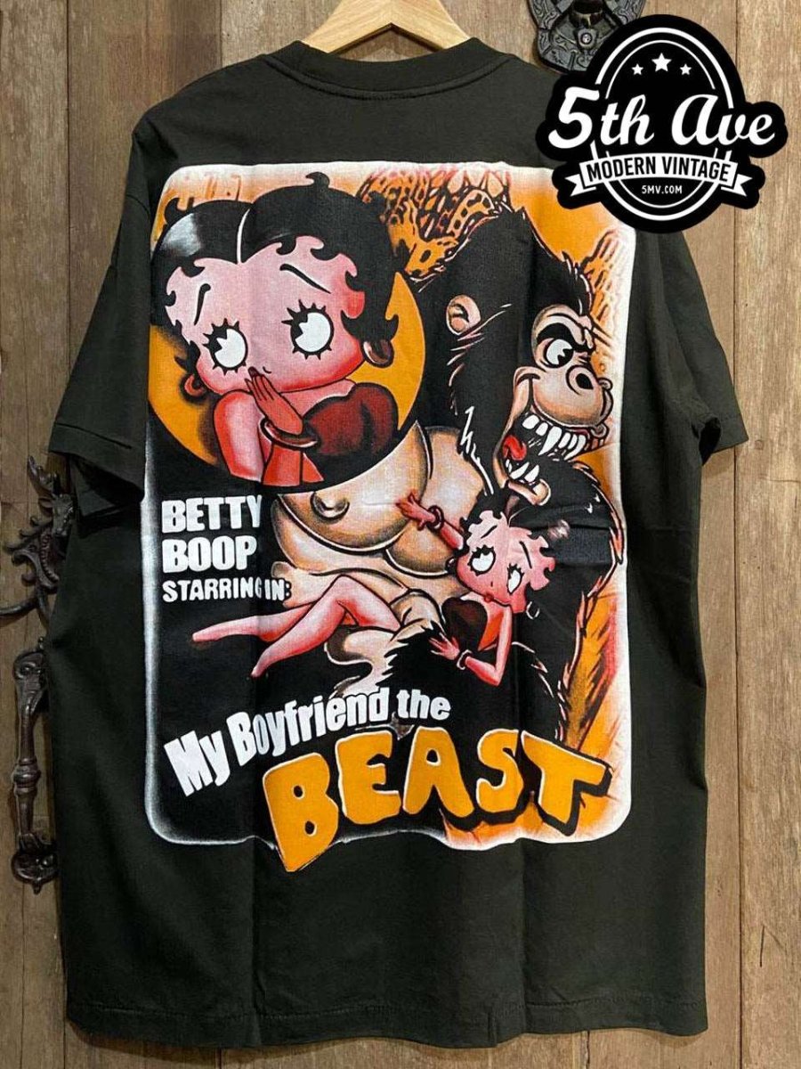 Enchanting Elegance: Betty and the Beast Vintage-Inspired t shirt - Vintage Band Shirts