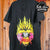 Fiery Passion: Metallica Burning Flower Single Stitch Black t shirt - Vintage Band Shirts