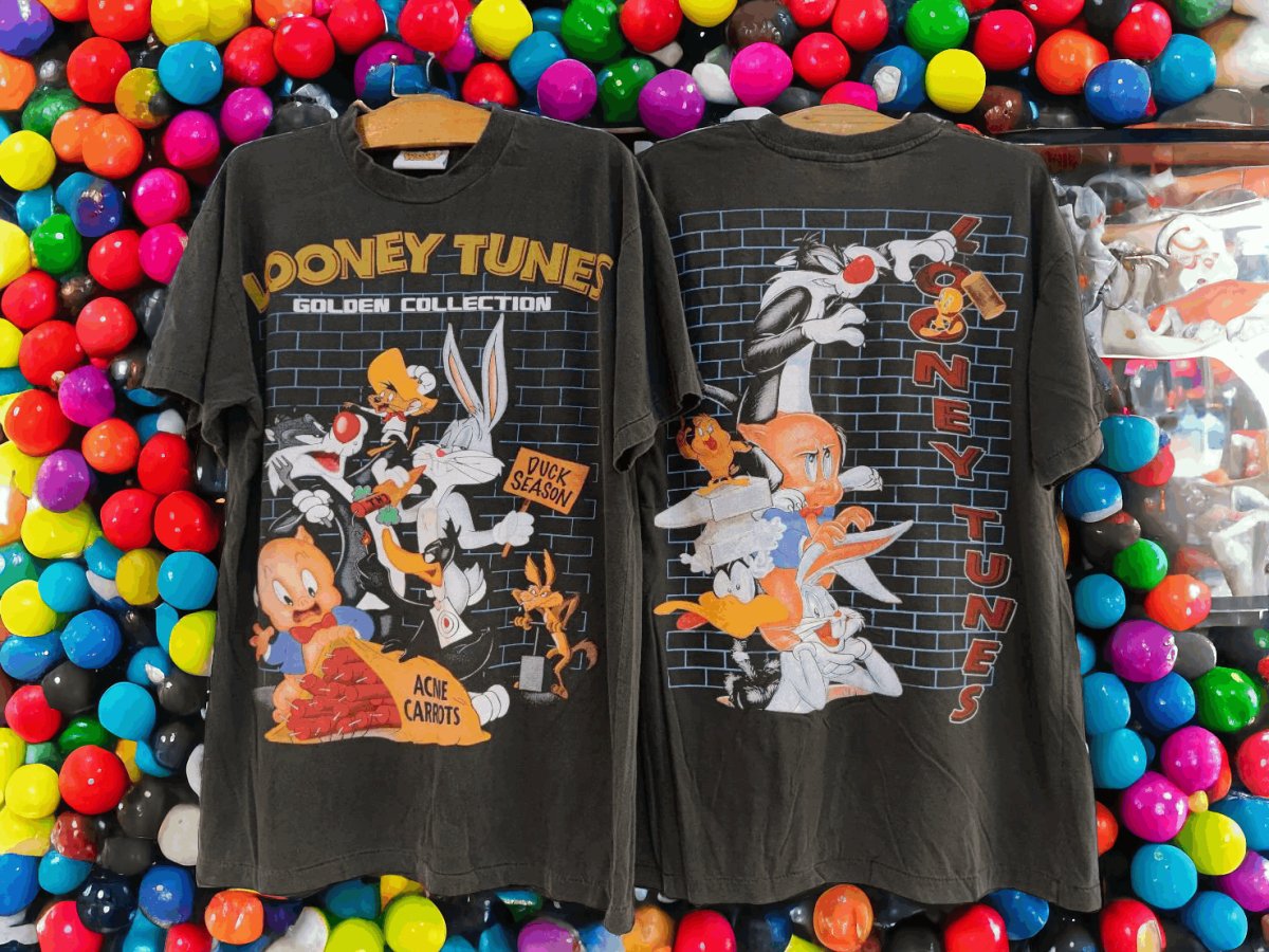 Looney Tunes Golden Collection Blast Definitive T Shirt - Vintage Band Shirts