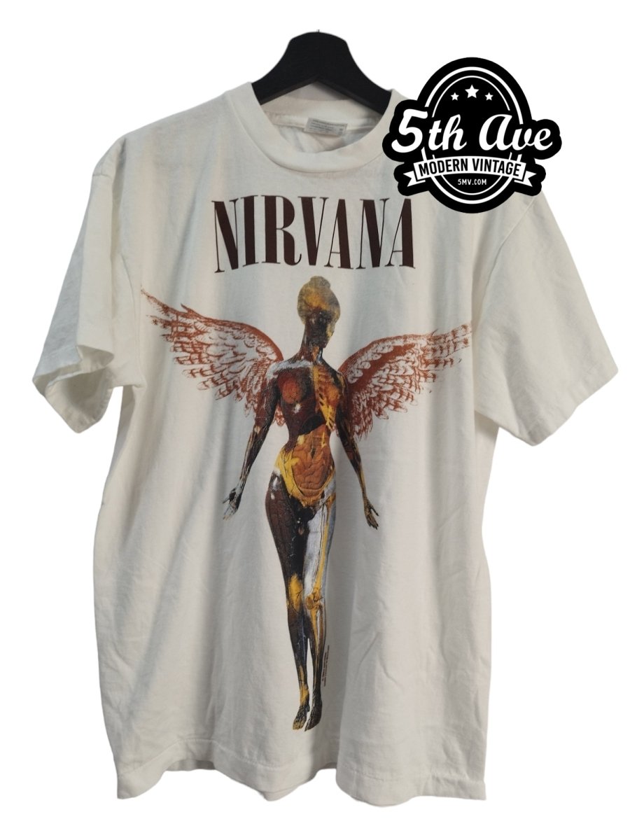 Nirvana In Utero T Shirt - Vintage Band Shirts