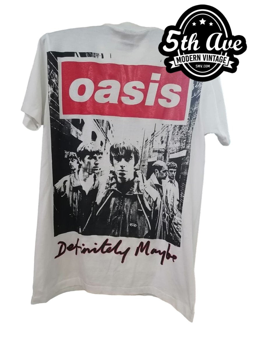Oasis Definitely Maybe Epic T Shirt - Vintage Band Shirts