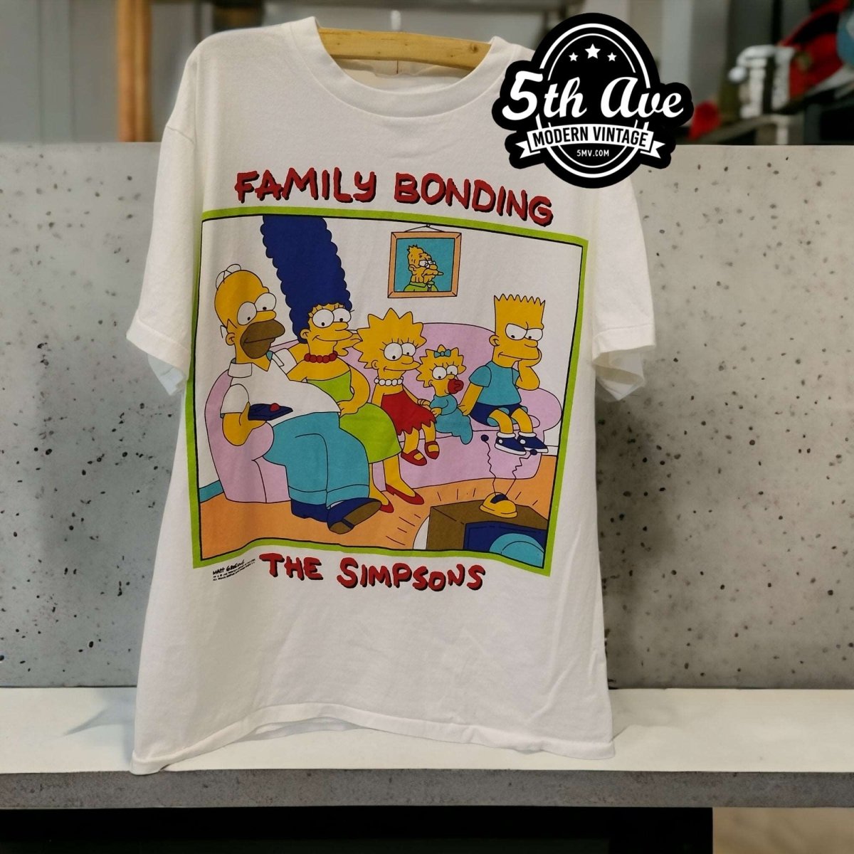 The Simpsons Family Bonding t shirt - Vintage Band Shirts