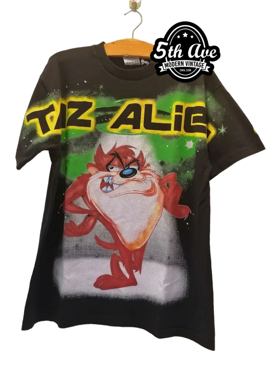 Congress Acknowledges Aliens and UFOs: Celebrate with the TAZ ALIENS T-Shirt! - Vintage Band Shirts