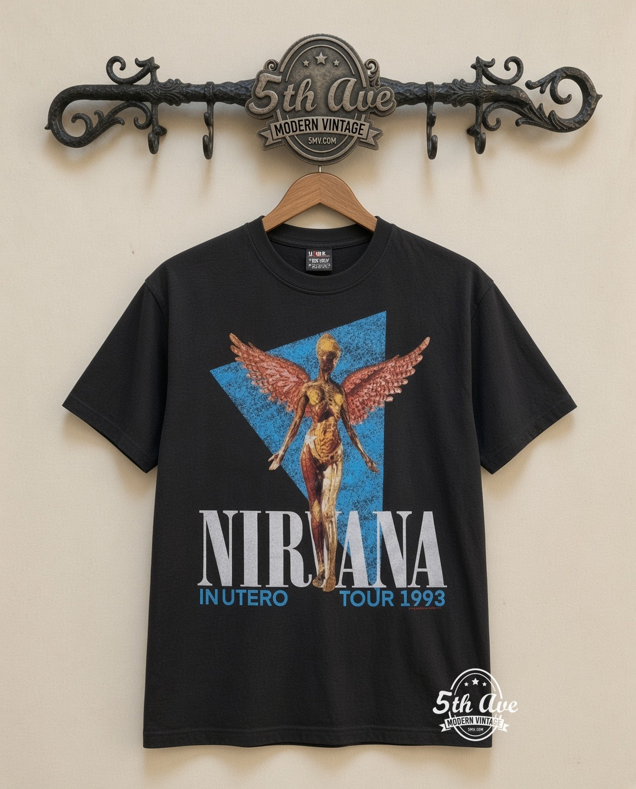 The Smashing Pumpkins Adore Black Vintage Band T-Shirt