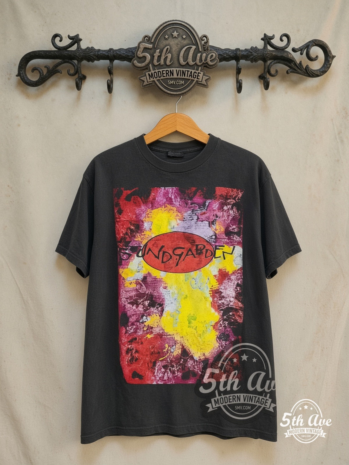 Soundgarden Superunknown Tour 1994 vintage-inspired band t-shirt with city list back print