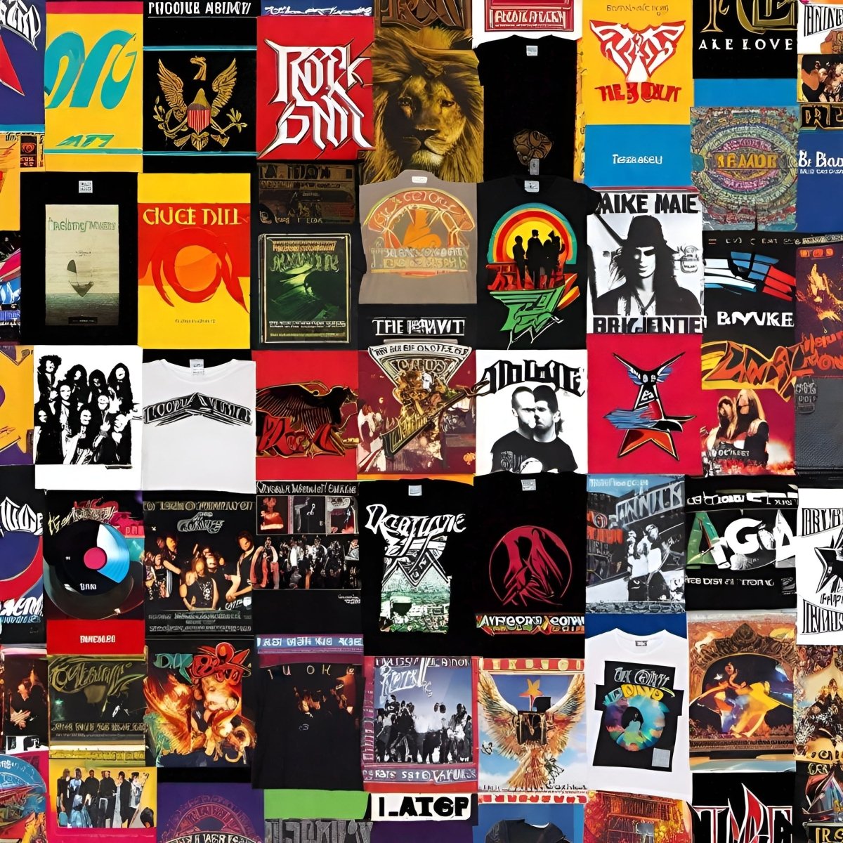 The Timeless Appeal of Single Stitched T-Shirts: Rock Bands, Movies, and Cartoons - Vintage Band Shirts