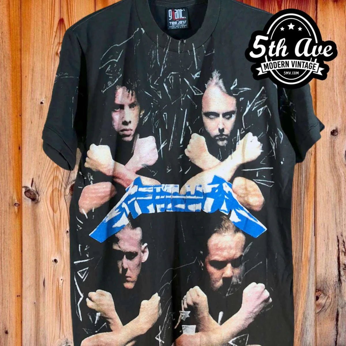 Unleash Your Inner Metalhead: Explore the Vast Collection of Metallica Single-Stitched T-Shirts at 5mv.com! - Vintage Band Shirts