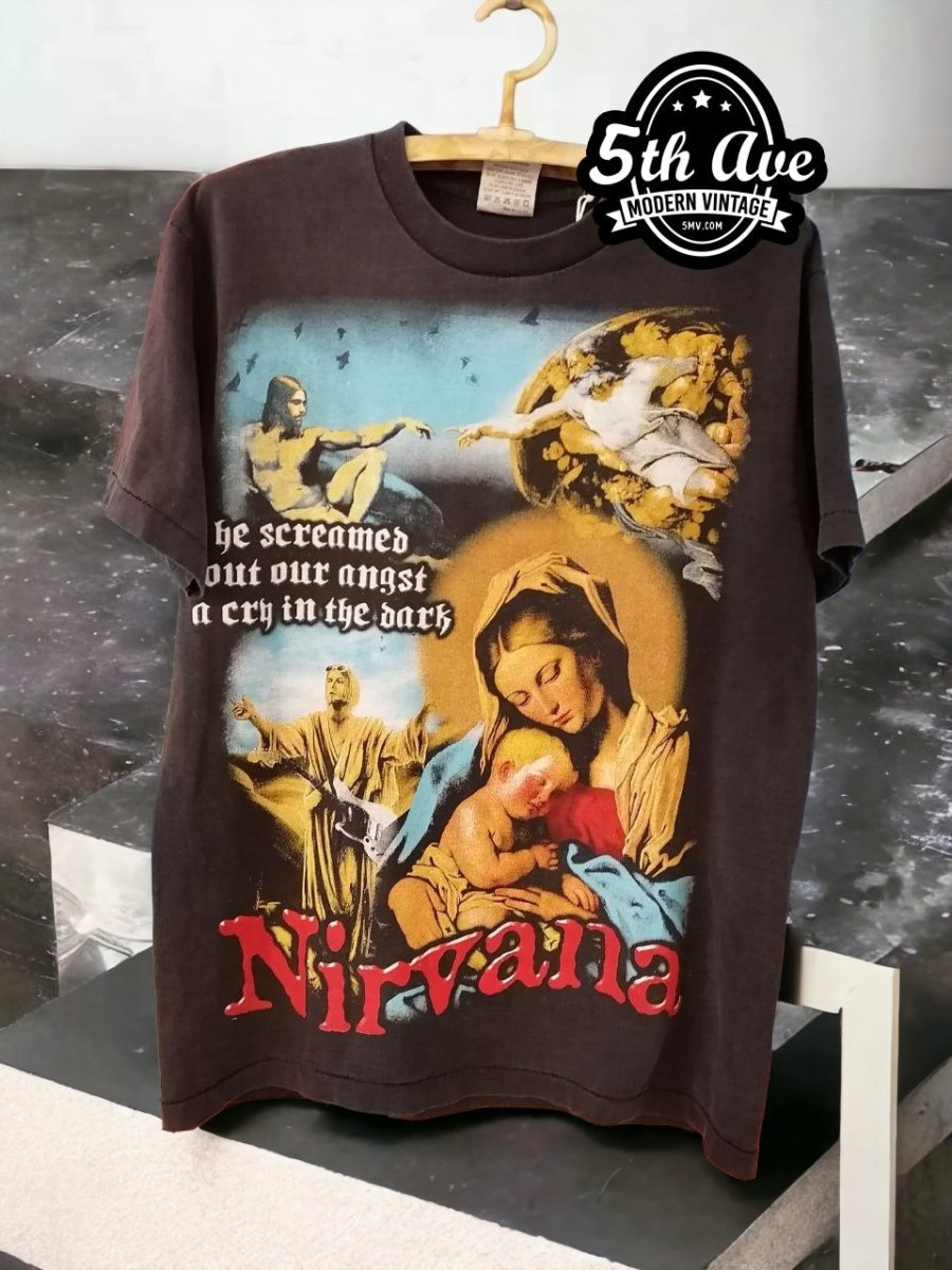 Behold....The Incredible Collection of Nirvana T-Shirts at 5mv.com - Vintage Band Shirts