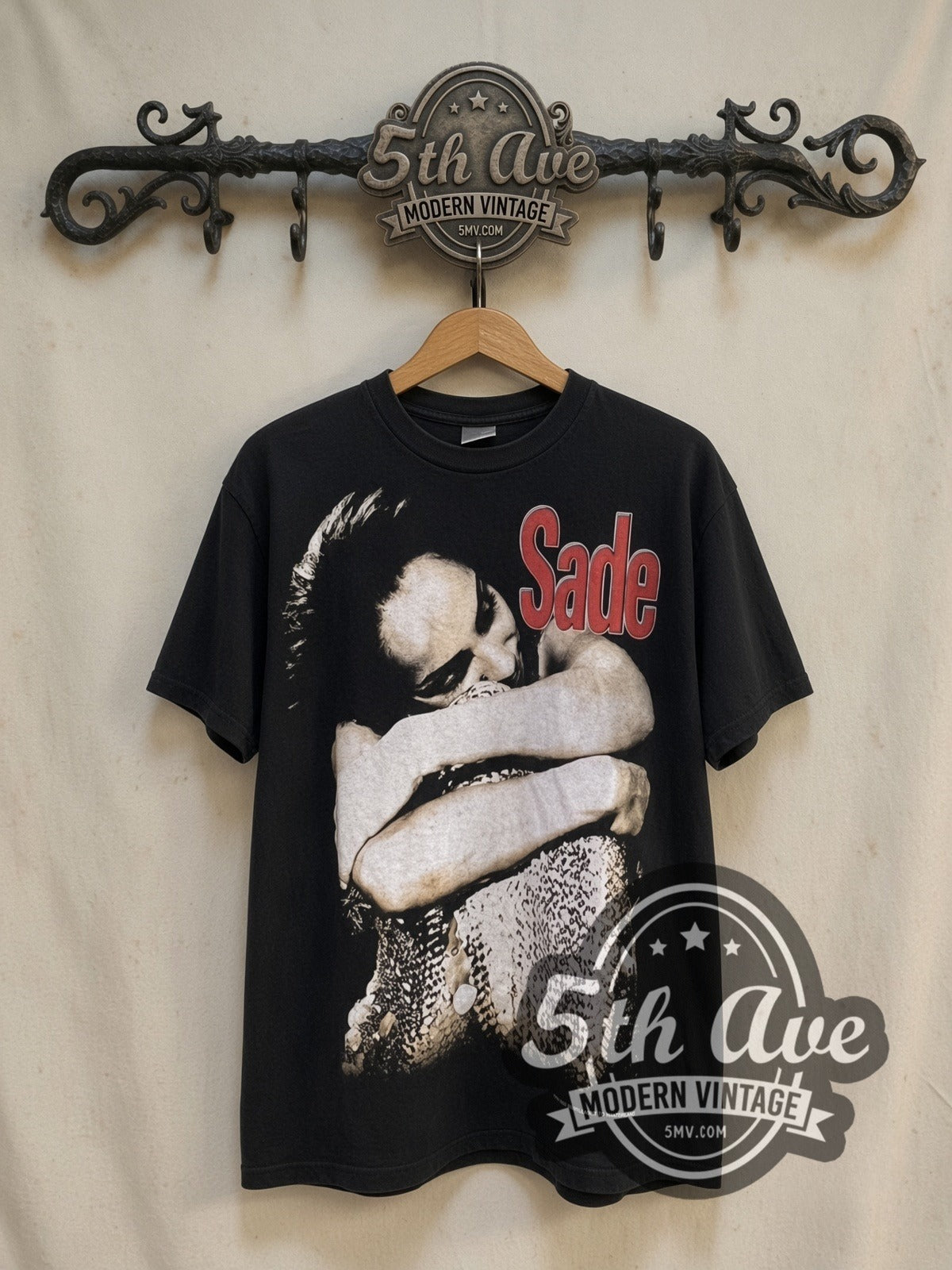 Sade Summer Deluxe Tour 1993 Black Vintage Band T-Shirt