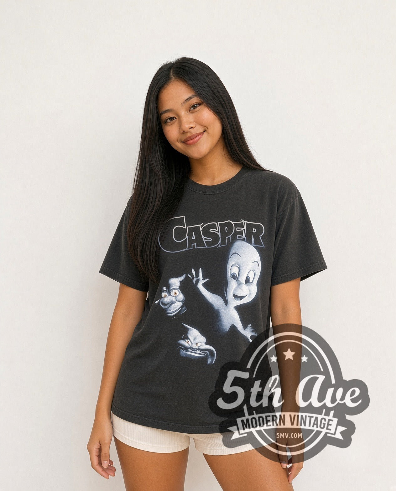 Casper The Movie 1995 Black Vintage Movie Tee | 5MV