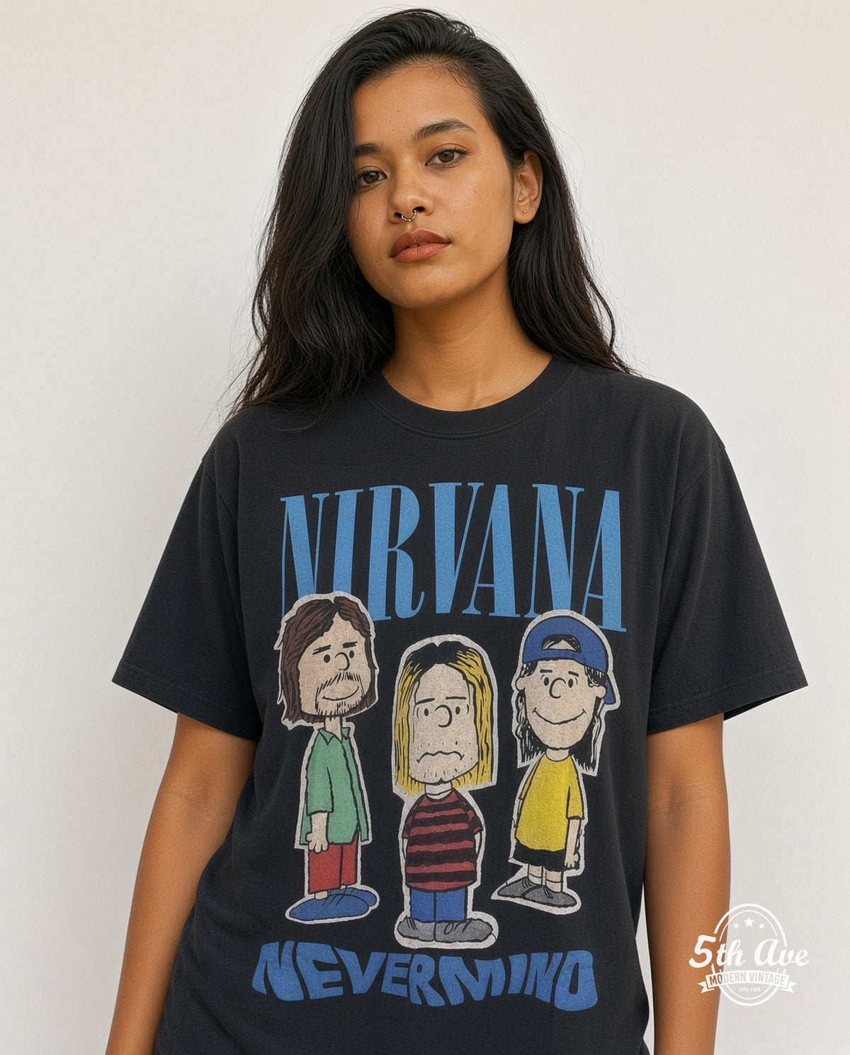 Nirvana x Peanuts model