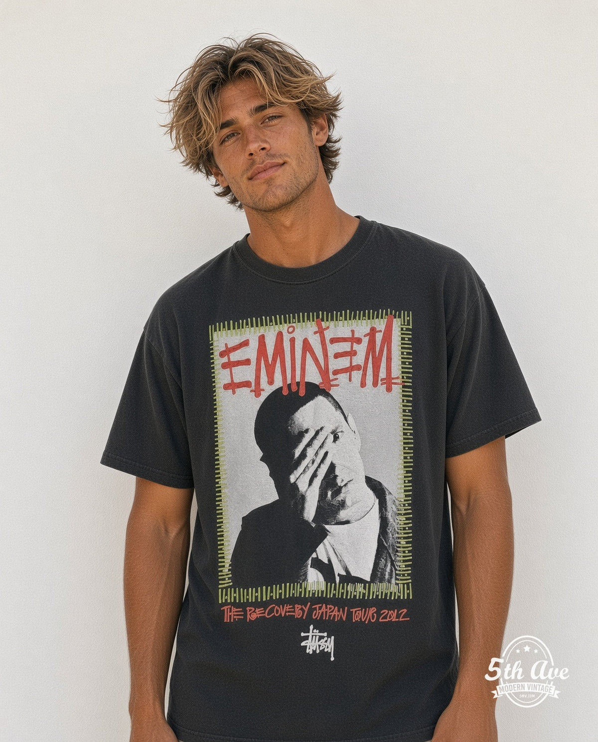Eminem x Stüssy model
