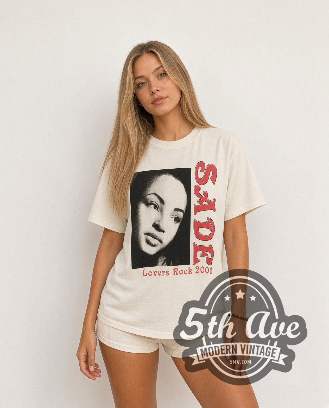 Sade Lover's Rock 2001 Vintage Band T-Shirt | 5MV