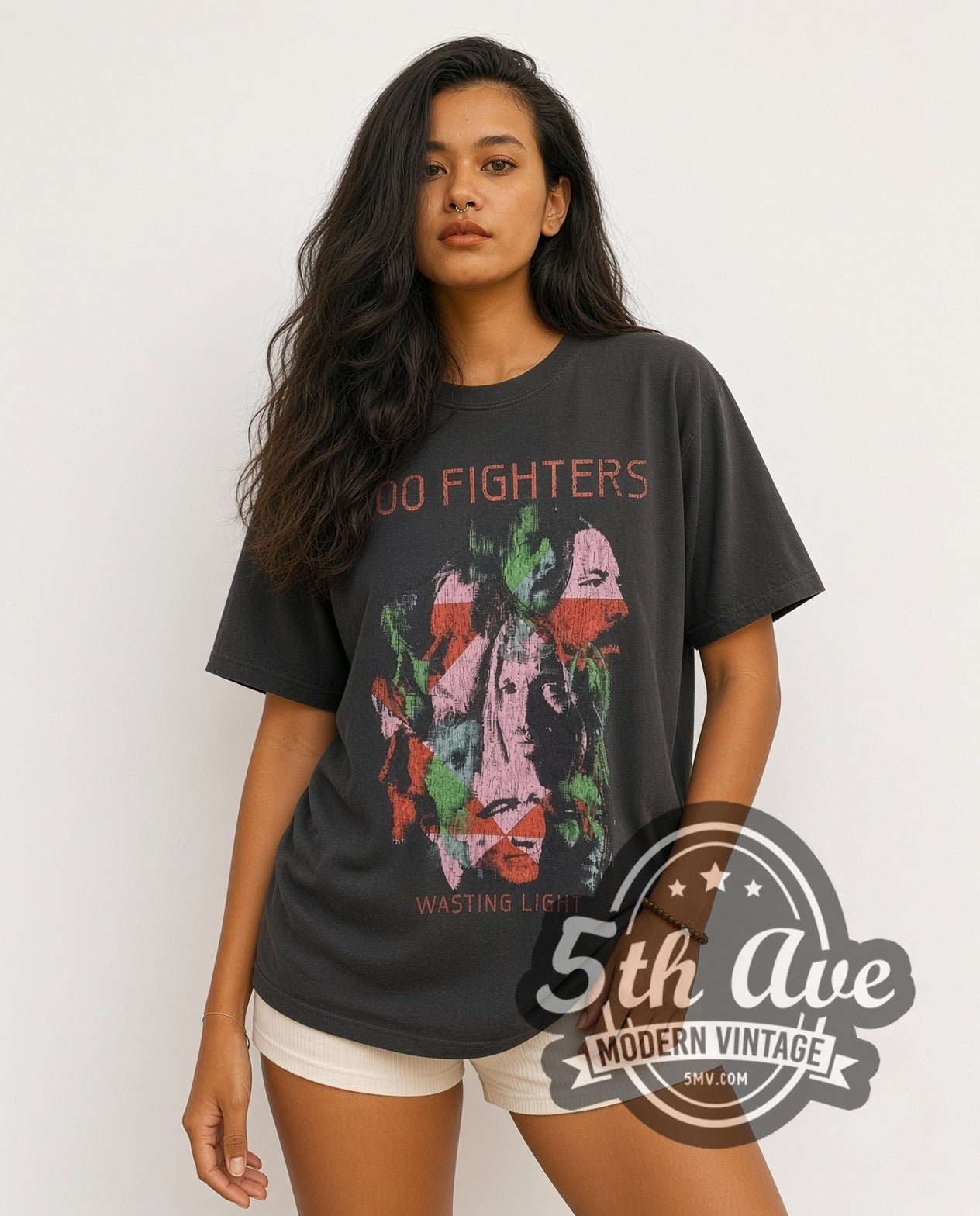 Foo Fighters Wasting Light Vintage Band T-Shirt | 5MV