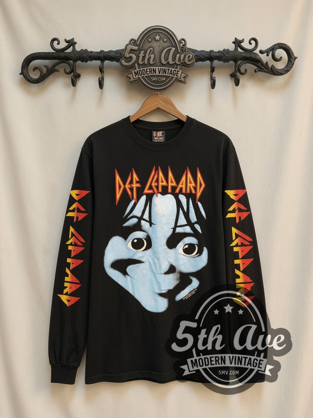Def Leppard All Over Print Vintage Band T-Shirt