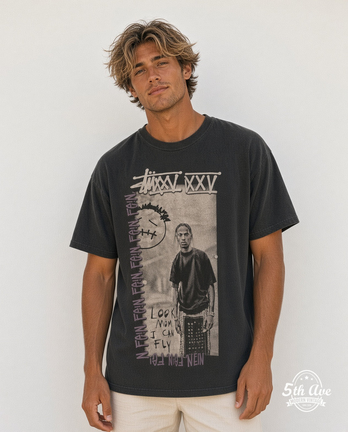 Travis Scott × Stüssy model