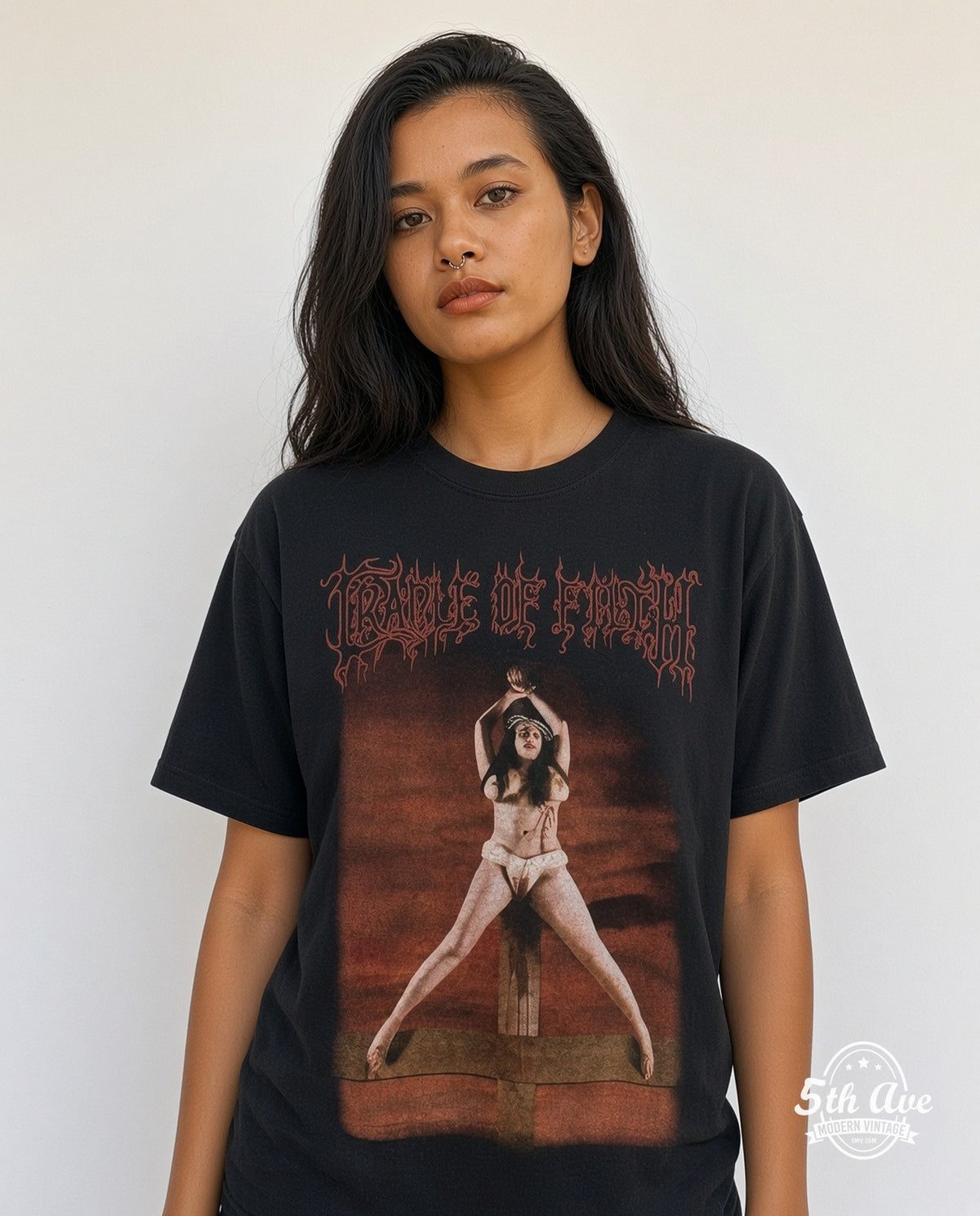 Cradle Of Filth T-Shirt - Desire Me Like Satan model