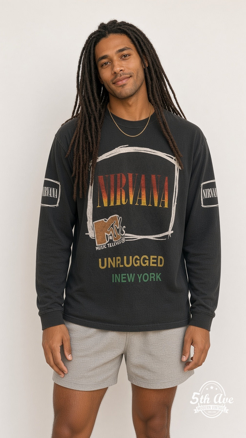 Nirvana Long Sleeve T-Shirt model