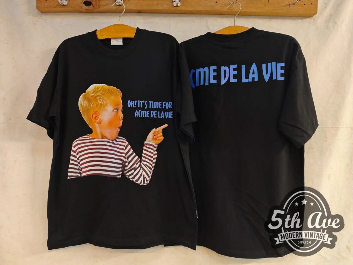 Acmé de la vie ADLV oh! it time for ACME DE LA VIE - New Vintage T shirt - Vintage Band Shirts