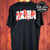 Akira: Iconic Vision - Black t shirt with Striking Front Image and Bold Back Text - Vintage Band Shirts