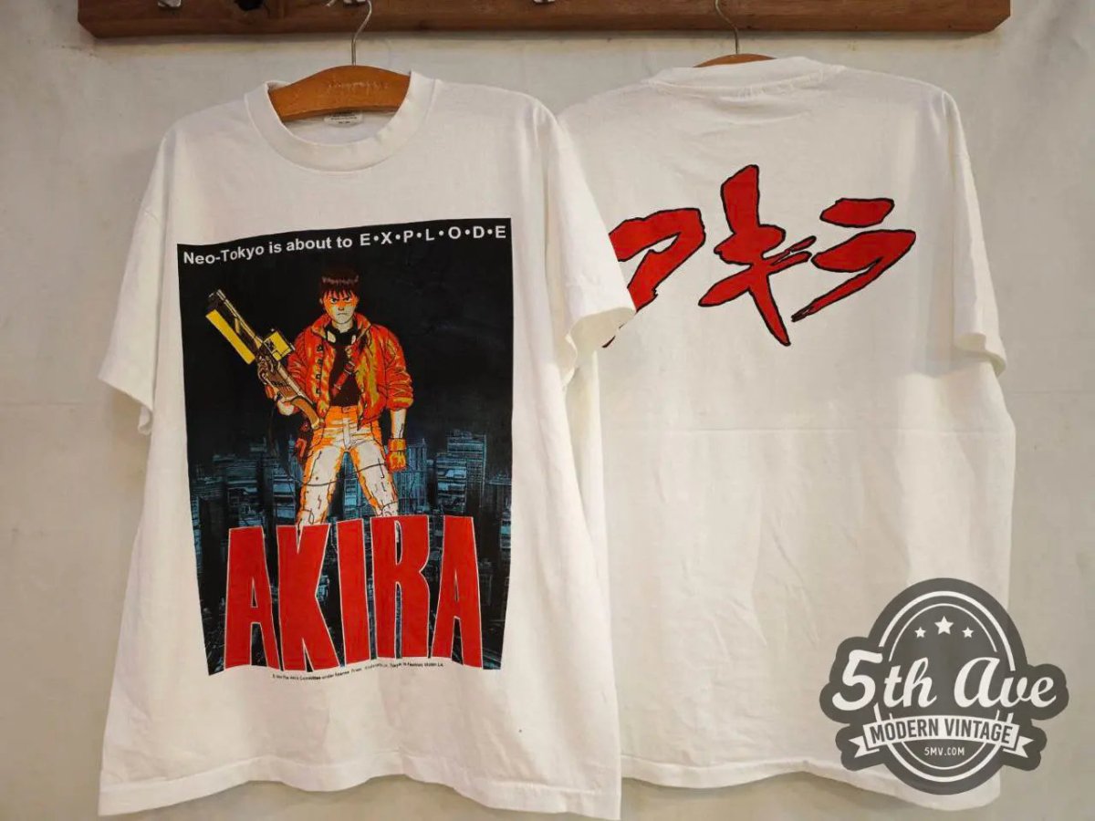 Akira Neo - Tokyo Is About to E.X.P.L.O.D.E. - New Vintage Anime T shirt - Vintage Band Shirts
