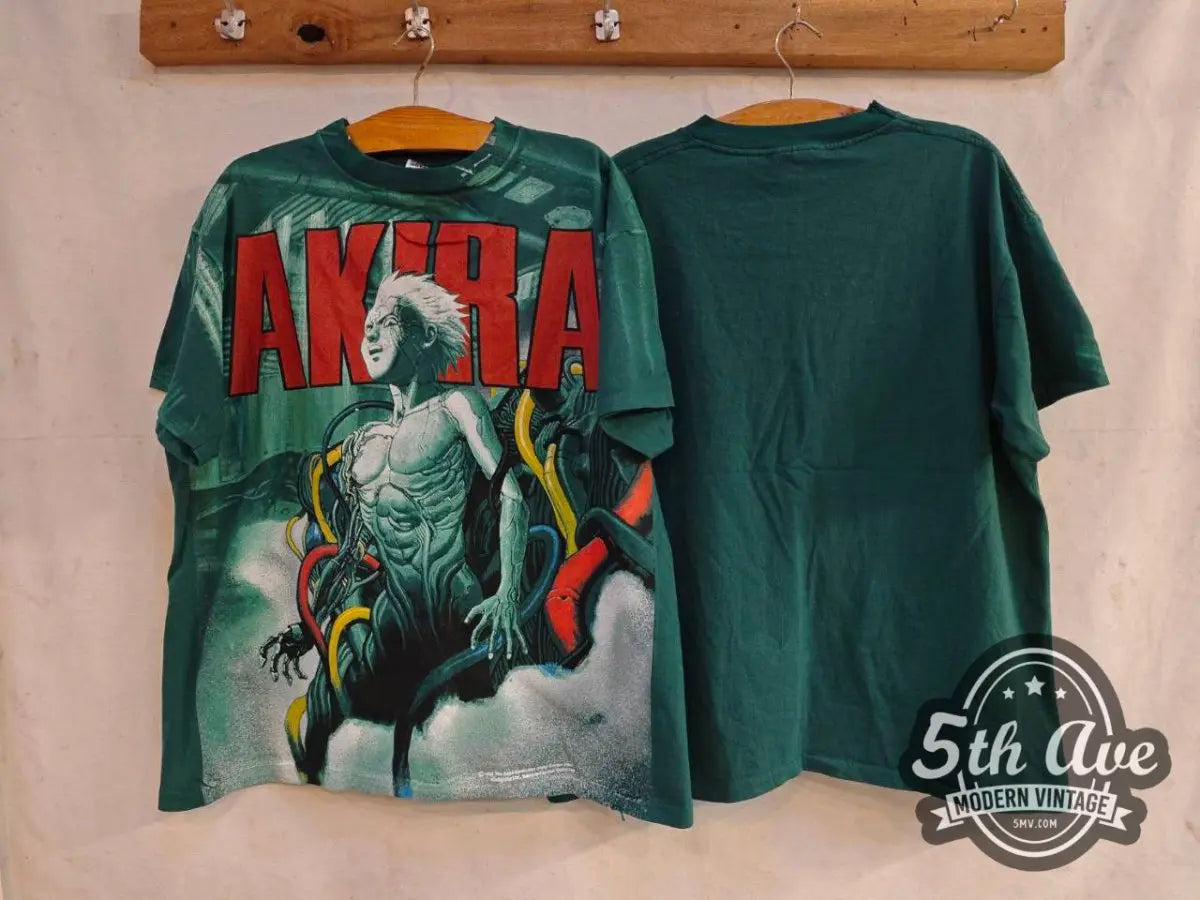 Akira Tetsuo Shima - AOP all over print New Vintage Anime T shirt - Vintage Band Shirts