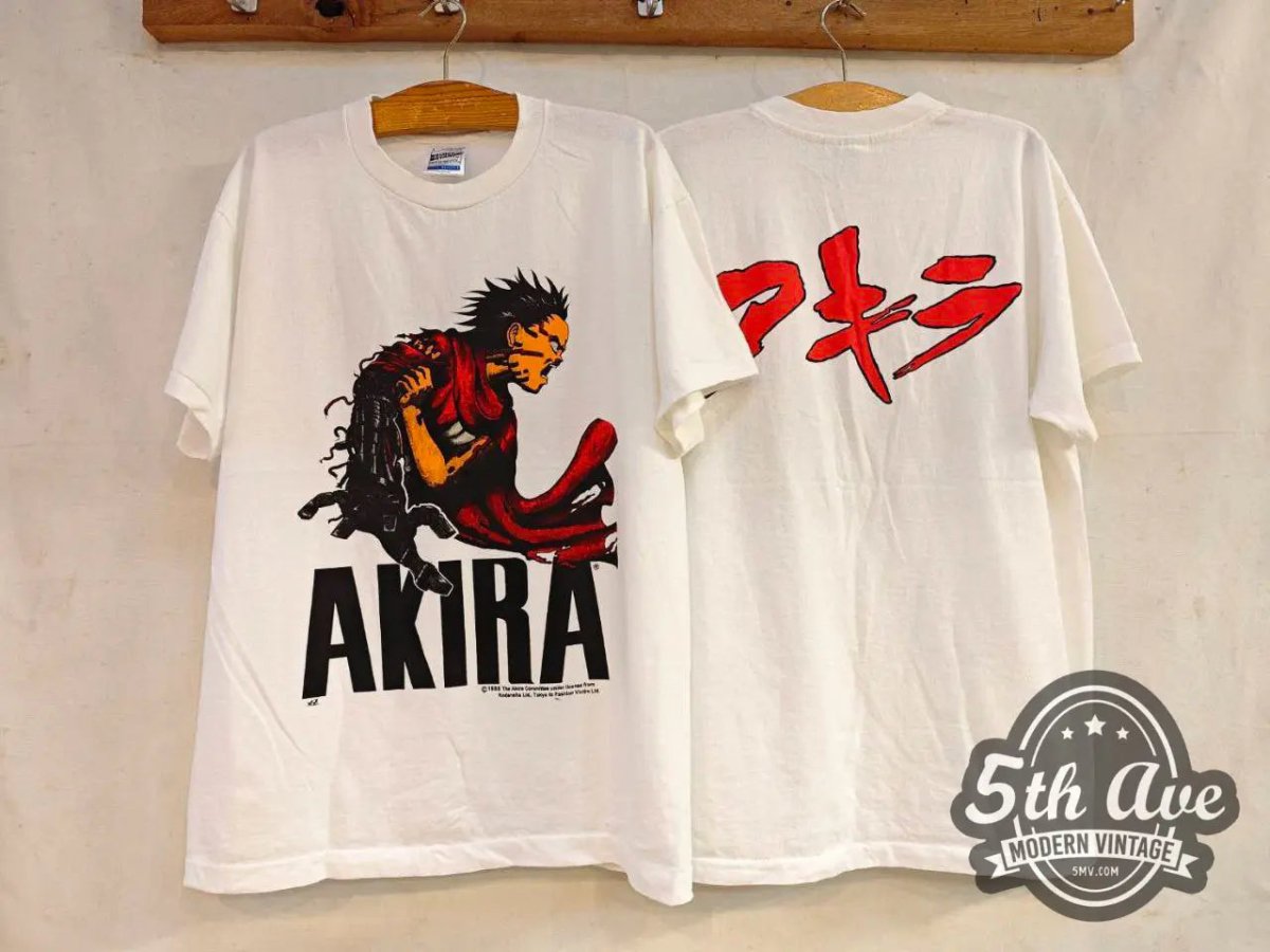 Akira Tetsuo Shima - New Vintage Anime T shirt - Vintage Band Shirts