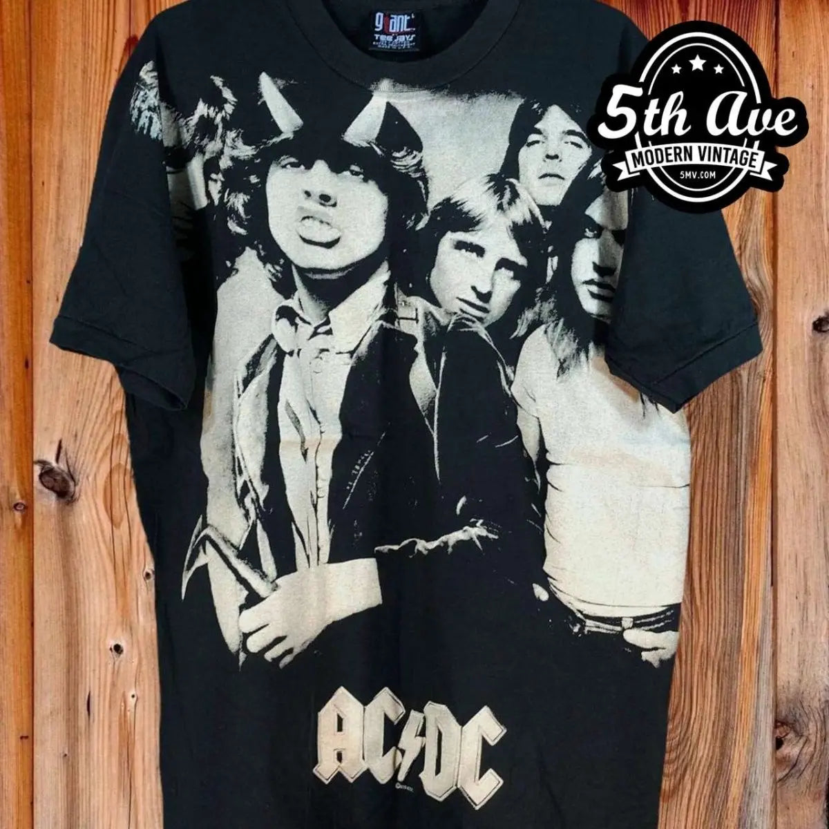 All-Over Print Single Stitch AC/DC t shirt: Unleash the Power of Rock ...