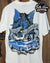 Angel dela guardia - Rollin hard lowrider low rider car culture t shirt - Vintage Band Shirts