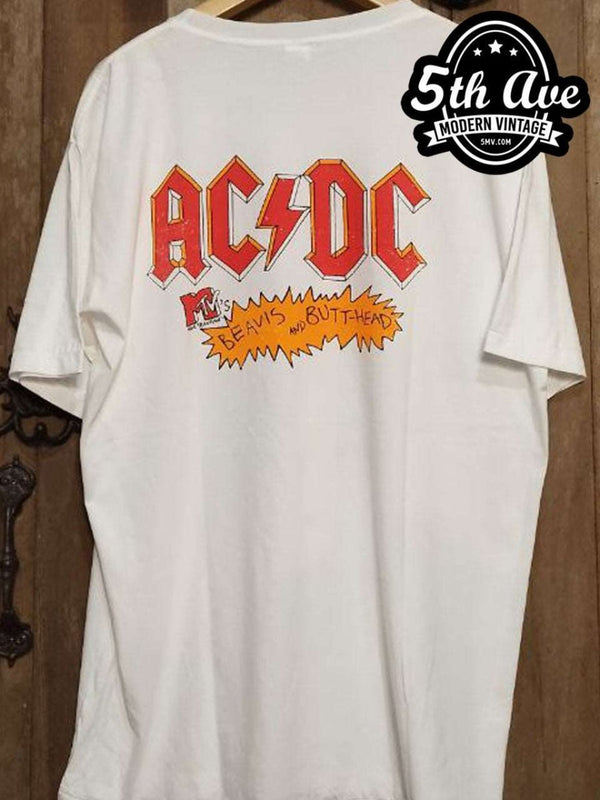 Beavis and Butt-Head AC/DC ACDC t shirt