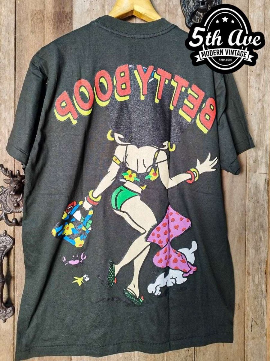 Betty Boop - New Vintage Animation T shirt - Vintage Band Shirts