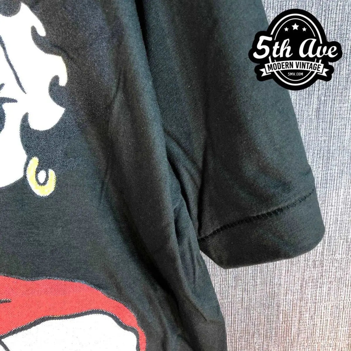 Betty Boop What Would You Like to Order - AOP all over print New Vintage Animation T shirt - Vintage Band Shirts