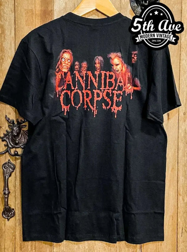 CANNIBAL CORPSE グラフィックTシャツ 黒 Amazon.com: Cannibal Corpse T Shirt Stabhead 2 Band Logo
