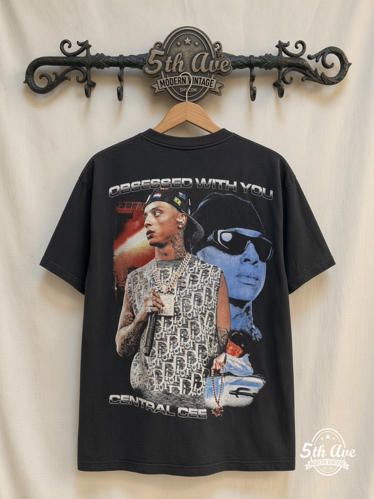 Central Cee Can't Rush Obsessed vintage t-shirt back on rack