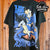 Classic Icons Collide: Betty Boop, Popeye & Titanic Single Stitch Black t shirt - Vintage Band Shirts