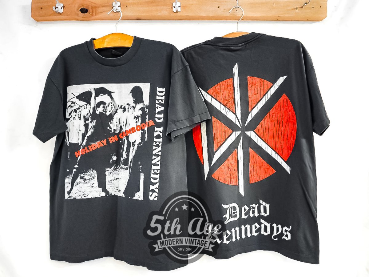 Dead Kennedys 'Holiday in Cambodia' - Vintage Reprint Band T-Shirt - Vintage Band Shirts