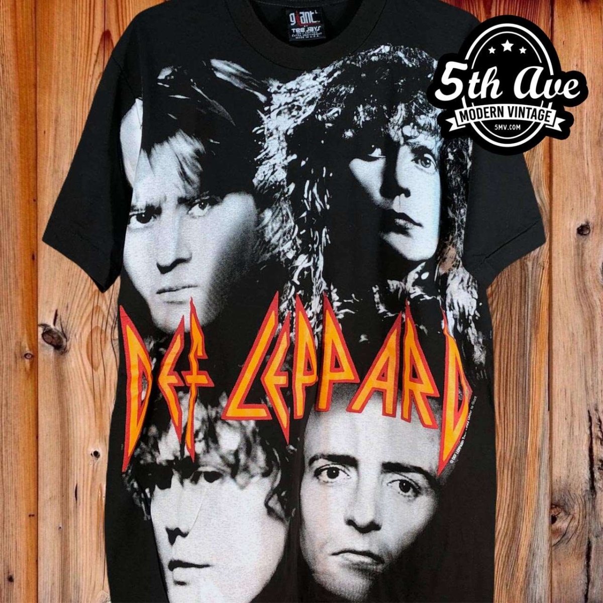 Def Leppard cheapest Vintage band T